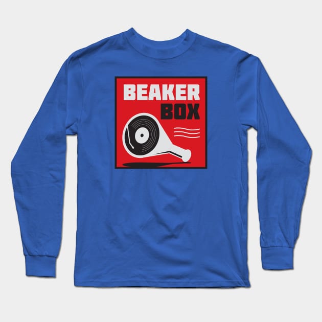 Beaker Box Music Player Long Sleeve T-Shirt by Toogoo